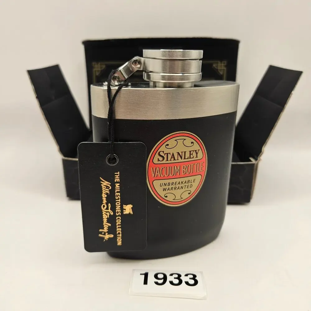 STANLEY 1923 STYLE RARE VINTAGE 8oz SPIRIT BOTTLE NIB